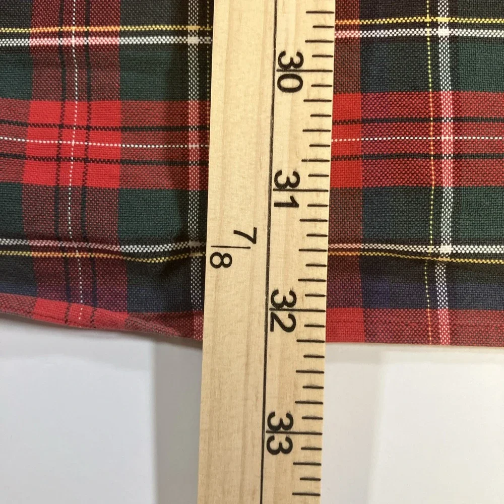 Polo Ralph Lauren Mens Large Plaid Long Sleeve Button Down THE BIG SHIRT Tartan